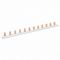 Шина соединительная 1-фазная 1метр EKF типа PIN (штырь) 63А гребенка картинка